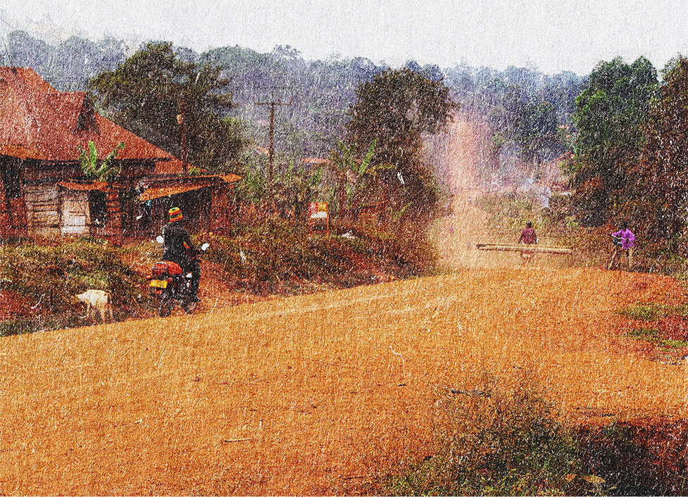 Eastern Uganda landscape